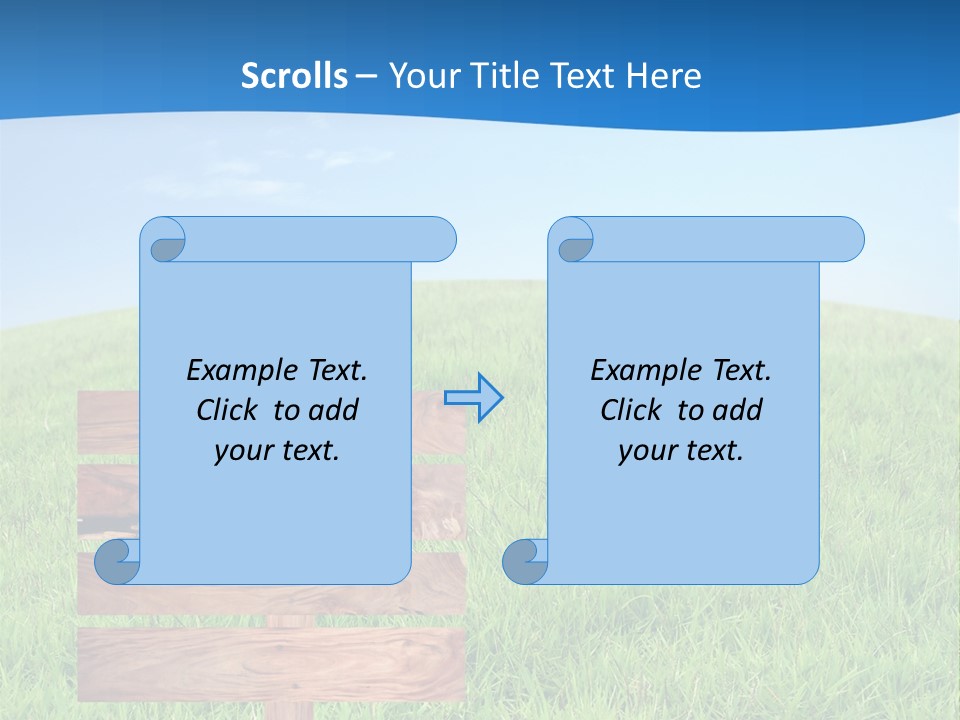Street Clouds Space PowerPoint Template