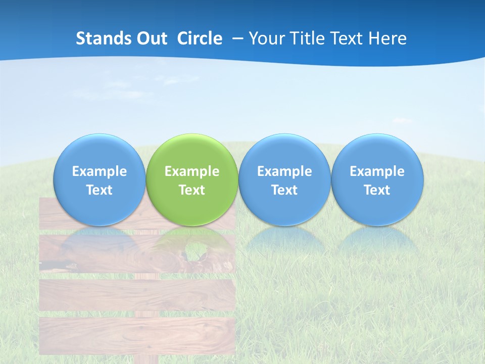 Street Clouds Space PowerPoint Template