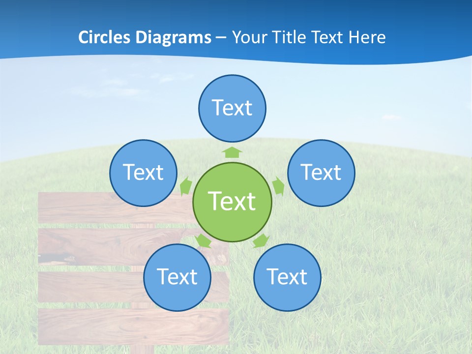 Street Clouds Space PowerPoint Template