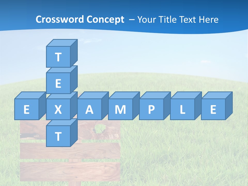 Street Clouds Space PowerPoint Template