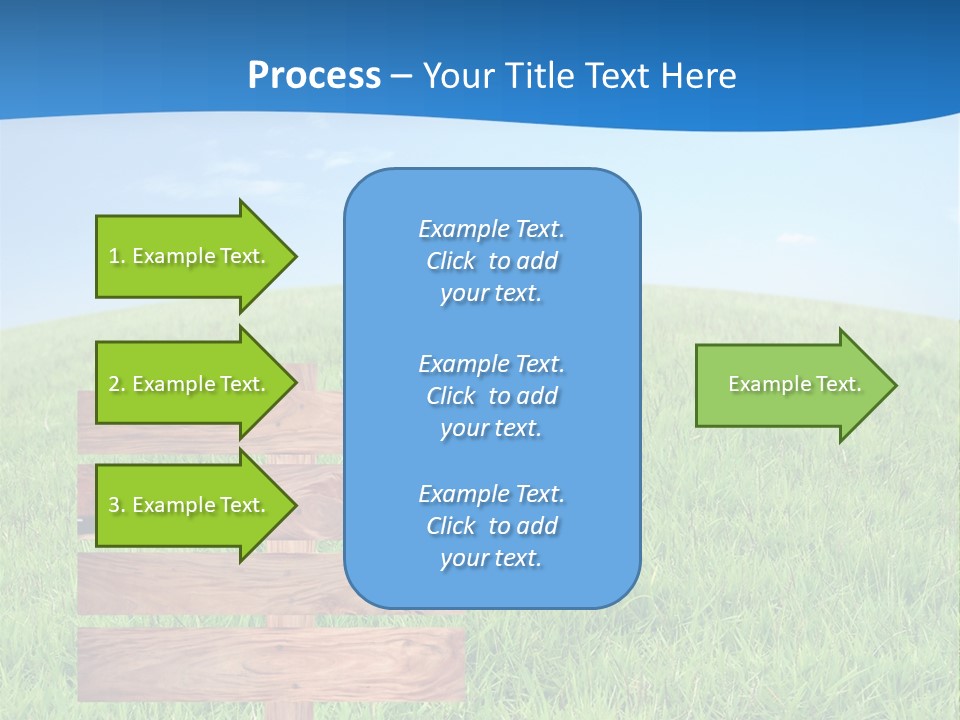 Street Clouds Space PowerPoint Template