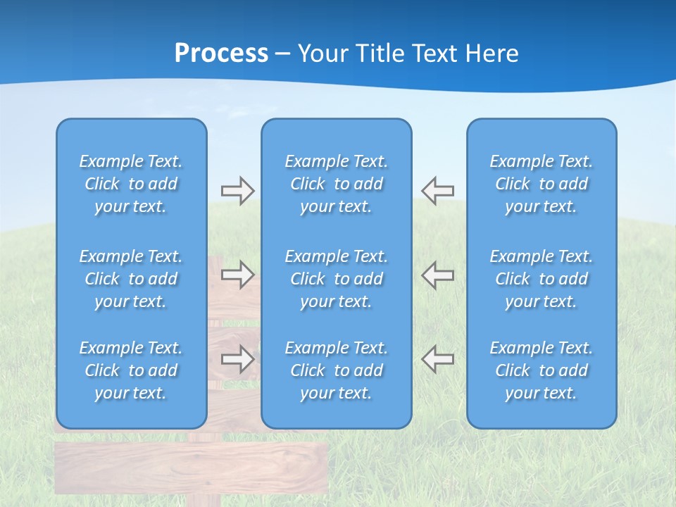 Street Clouds Space PowerPoint Template