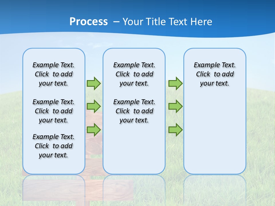 Street Clouds Space PowerPoint Template