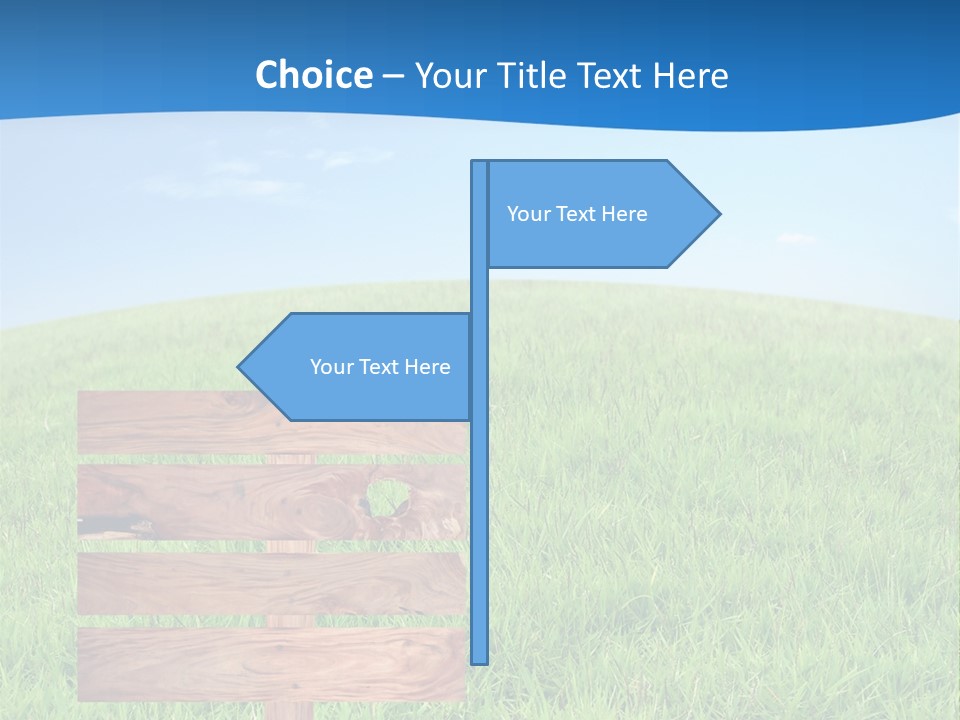 Street Clouds Space PowerPoint Template