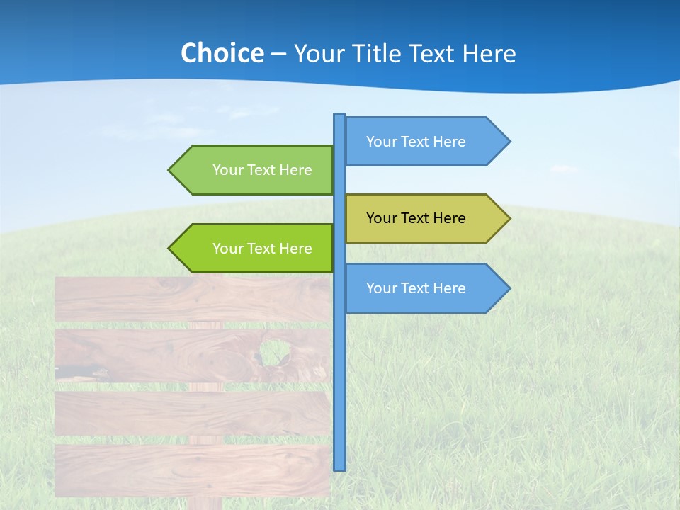Street Clouds Space PowerPoint Template