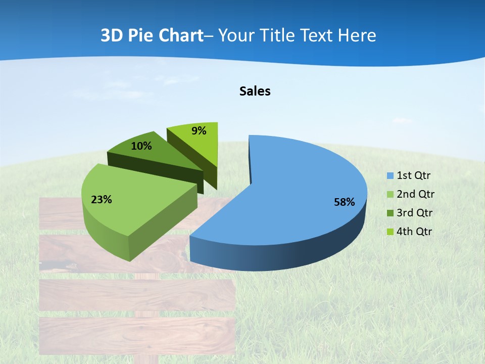 Street Clouds Space PowerPoint Template