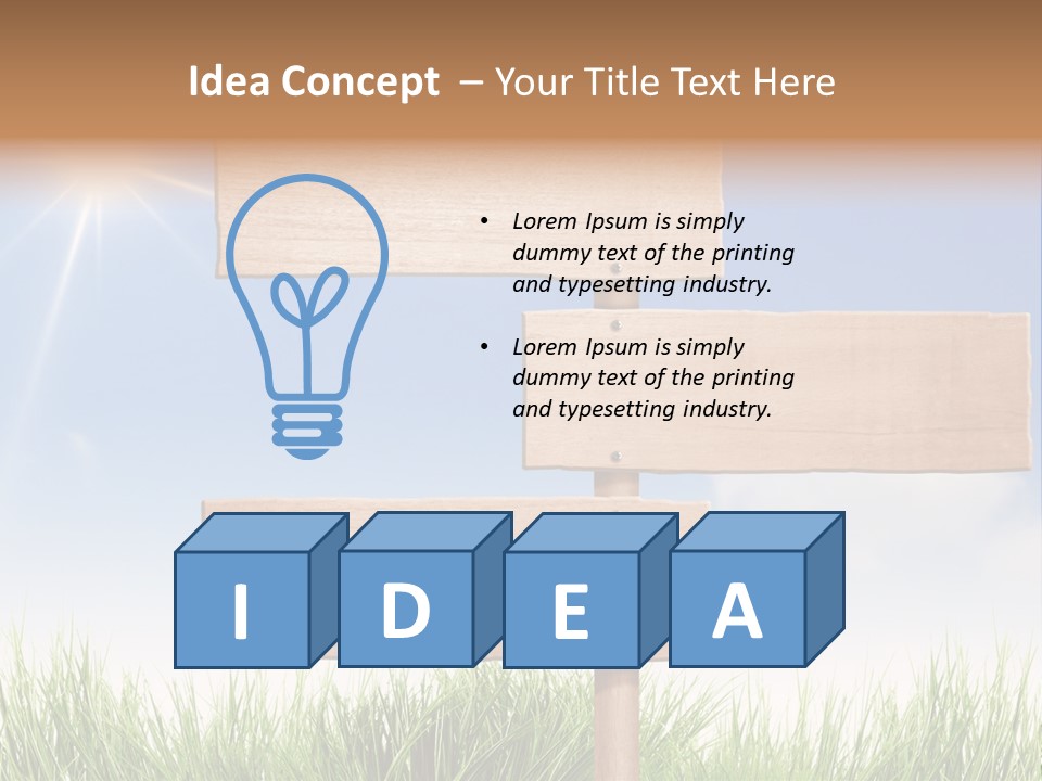 Vintage Retro Fresh PowerPoint Template