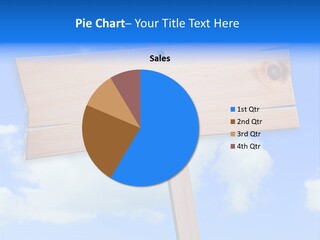 Screw Space Signpost PowerPoint Template