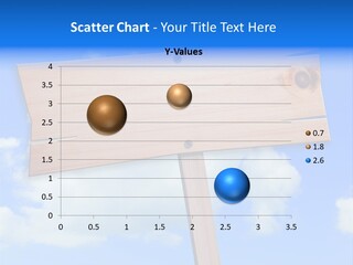 Screw Space Signpost PowerPoint Template