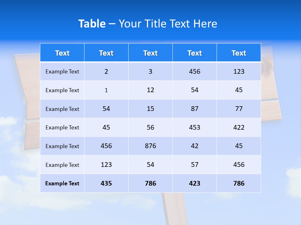 Screw Space Signpost PowerPoint Template
