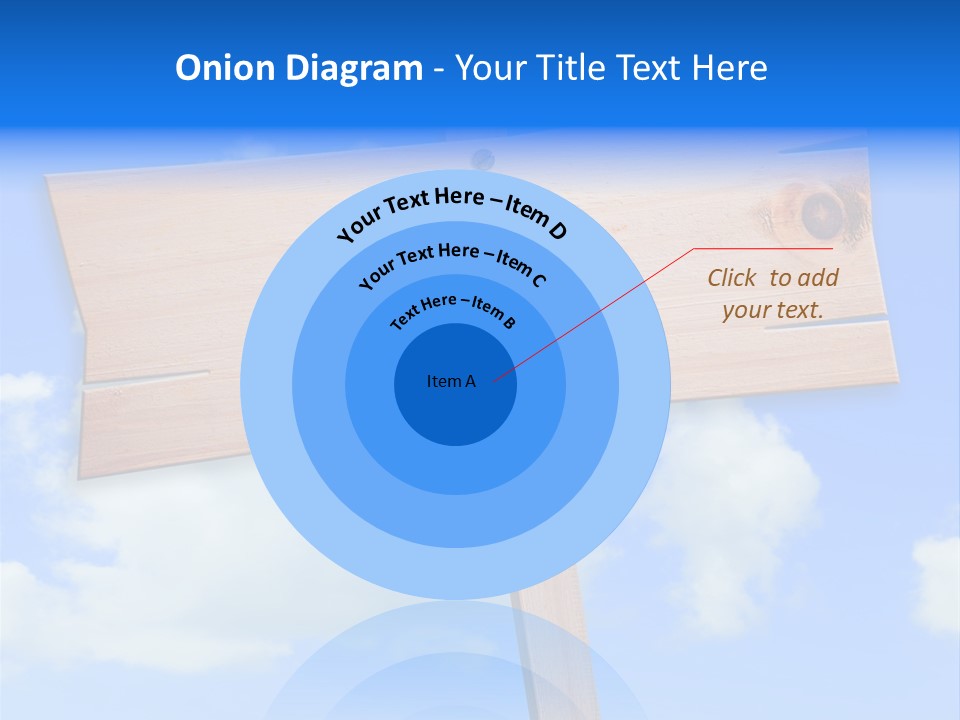 Screw Space Signpost PowerPoint Template