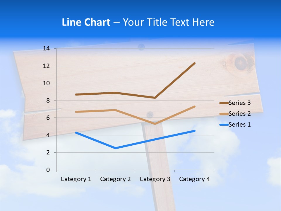 Screw Space Signpost PowerPoint Template