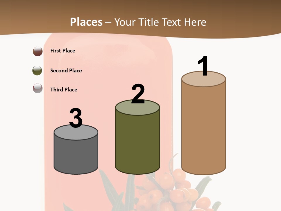 Medical Vitamin Sallow PowerPoint Template