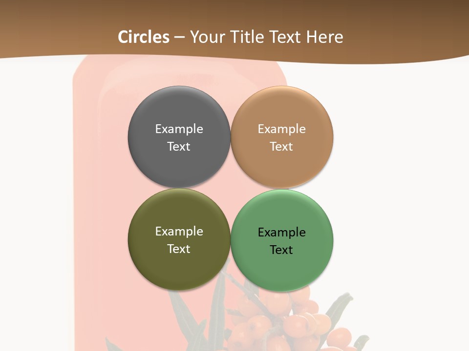 Medical Vitamin Sallow PowerPoint Template