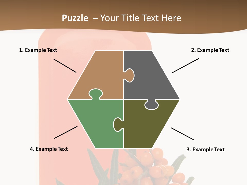 Medical Vitamin Sallow PowerPoint Template