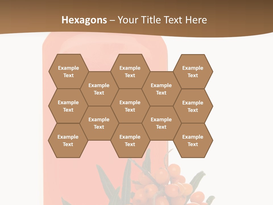 Medical Vitamin Sallow PowerPoint Template