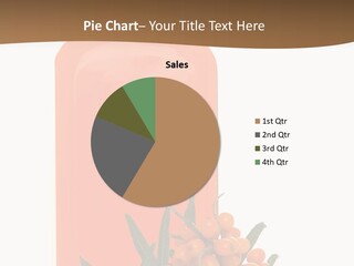 Medical Vitamin Sallow PowerPoint Template