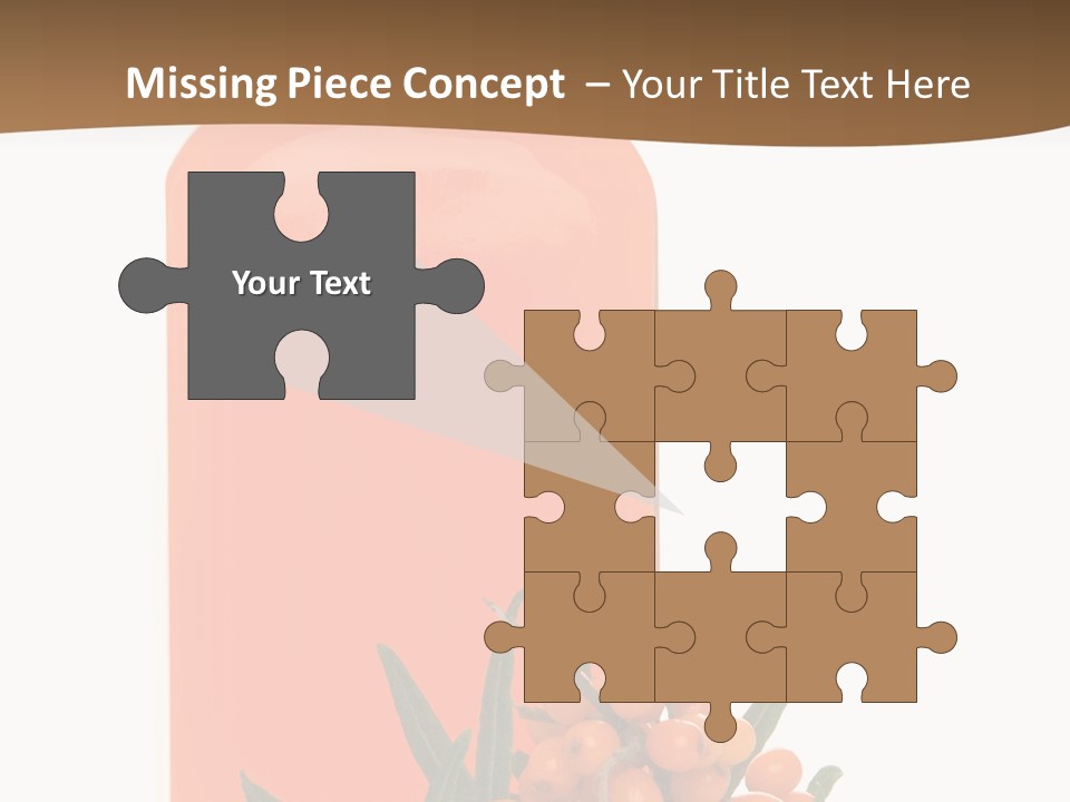 Medical Vitamin Sallow PowerPoint Template