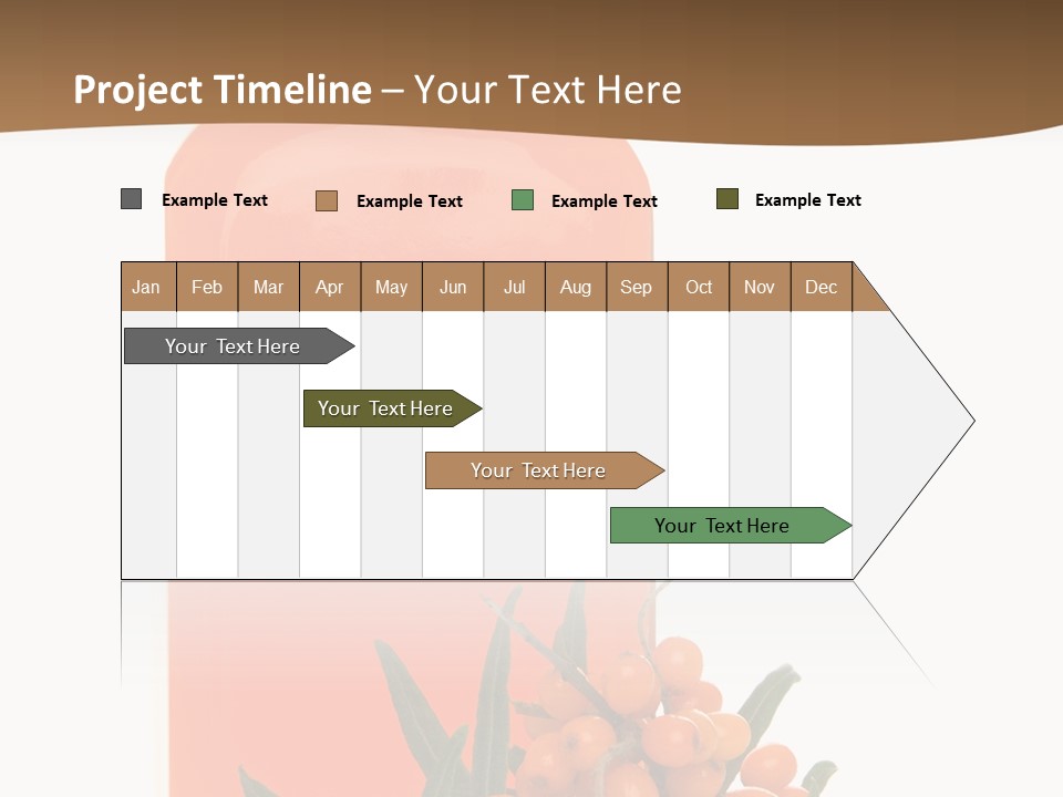 Medical Vitamin Sallow PowerPoint Template
