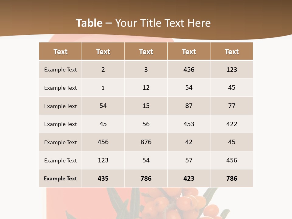 Medical Vitamin Sallow PowerPoint Template