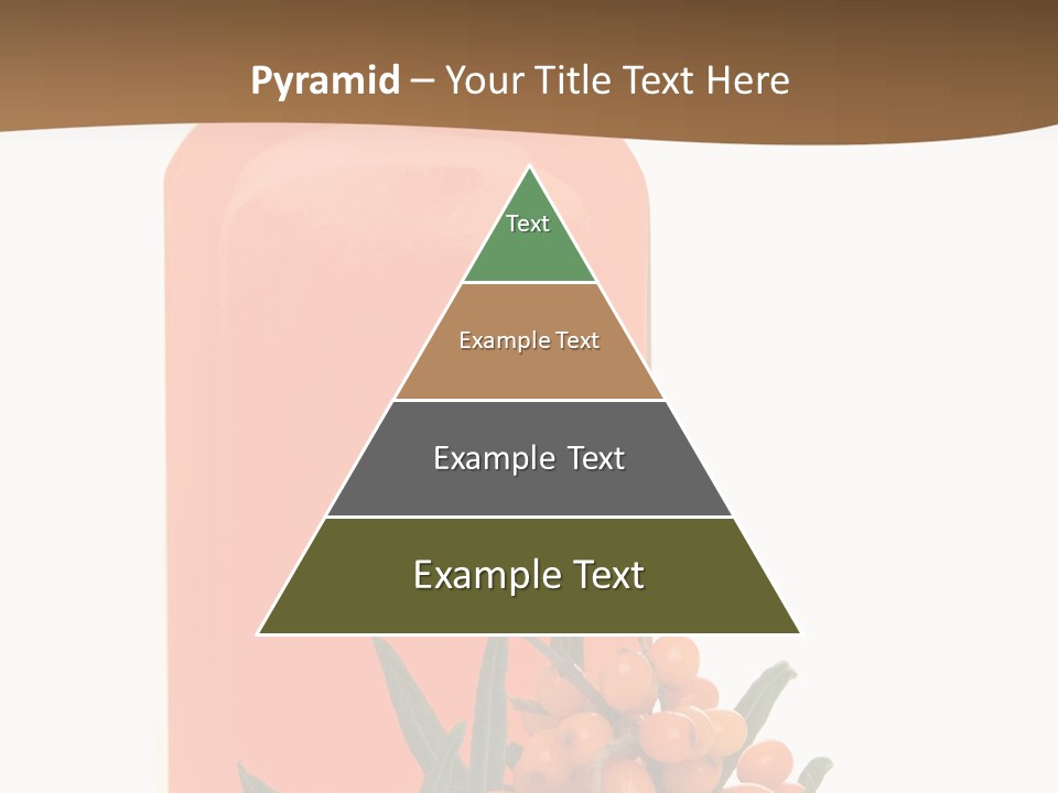 Medical Vitamin Sallow PowerPoint Template