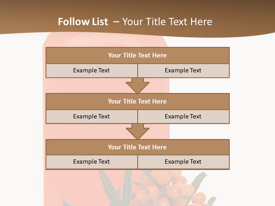 Medical Vitamin Sallow PowerPoint Template