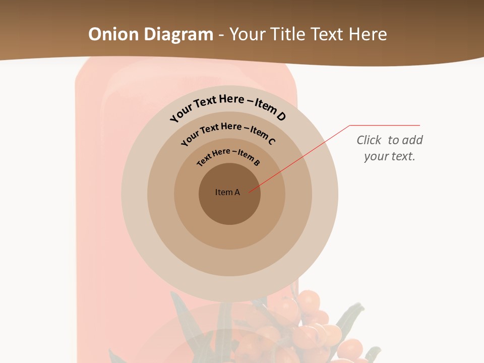 Medical Vitamin Sallow PowerPoint Template