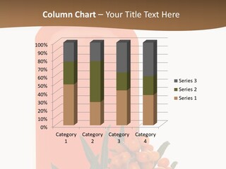 Medical Vitamin Sallow PowerPoint Template