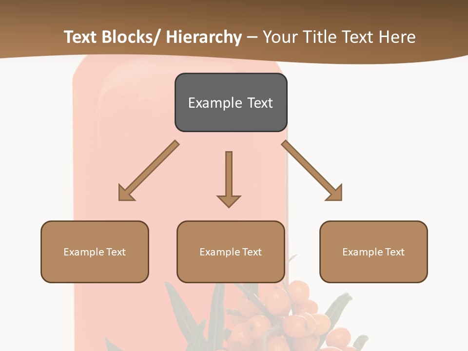 Medical Vitamin Sallow PowerPoint Template