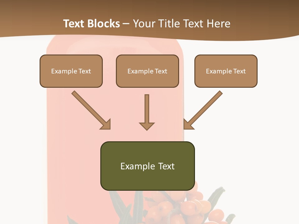 Medical Vitamin Sallow PowerPoint Template