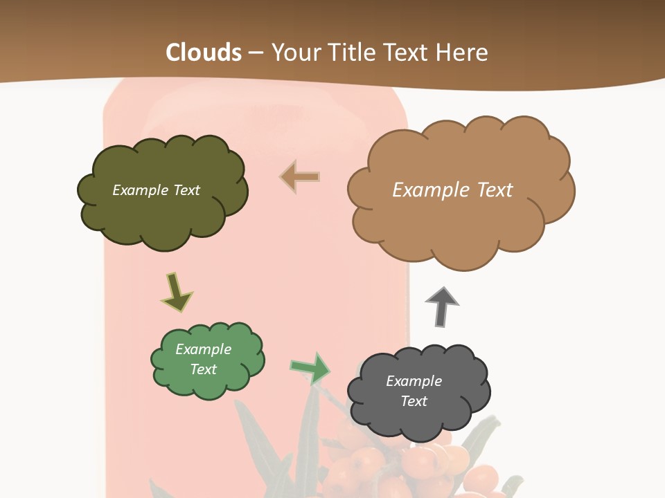 Medical Vitamin Sallow PowerPoint Template