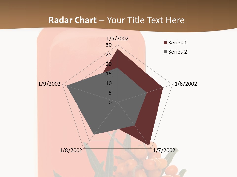 Medical Vitamin Sallow PowerPoint Template