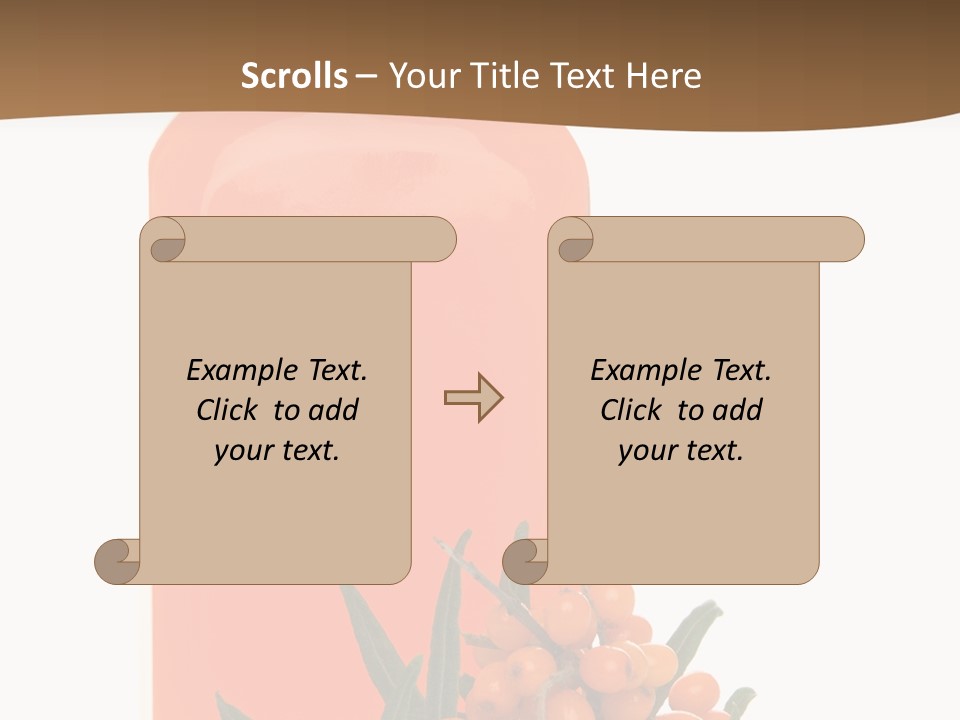 Medical Vitamin Sallow PowerPoint Template