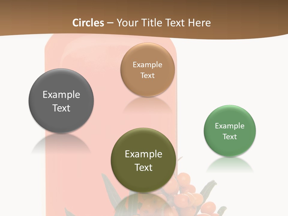 Medical Vitamin Sallow PowerPoint Template