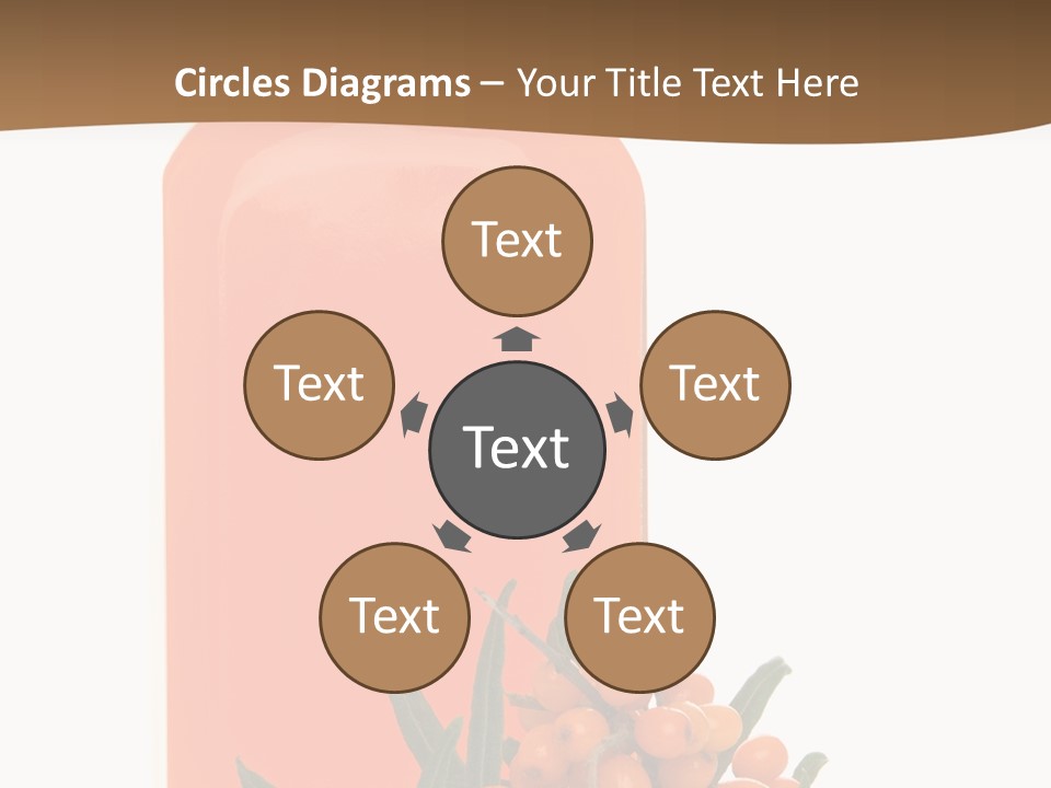 Medical Vitamin Sallow PowerPoint Template