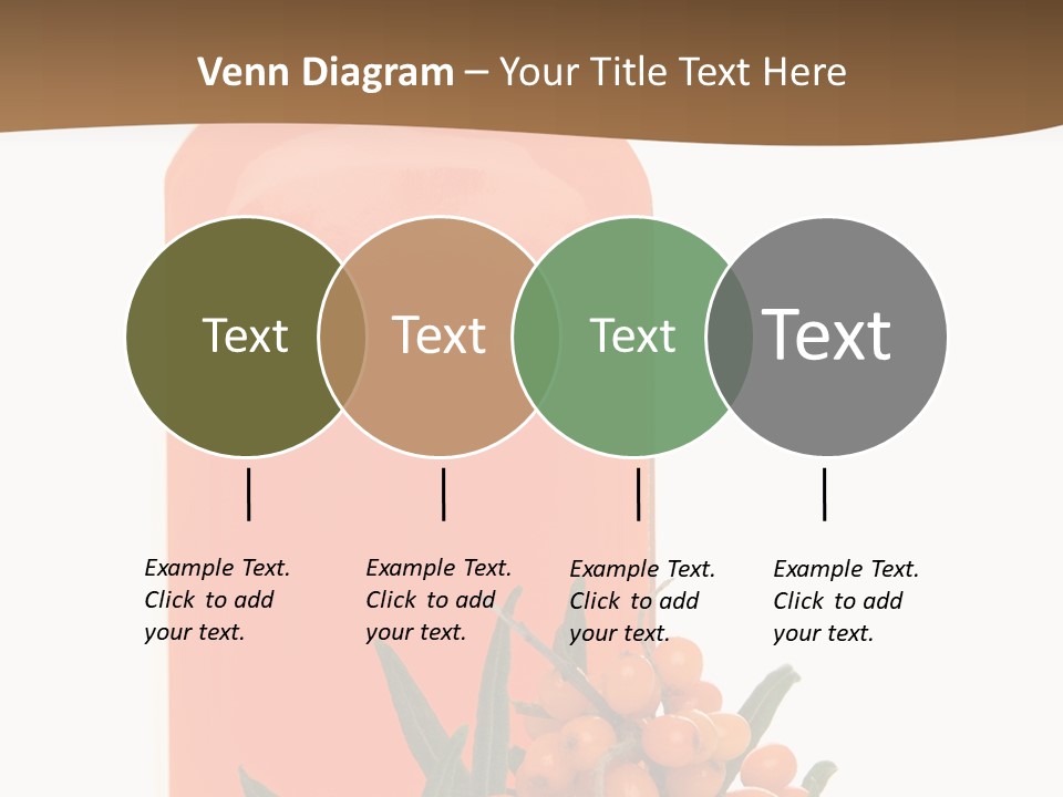 Medical Vitamin Sallow PowerPoint Template