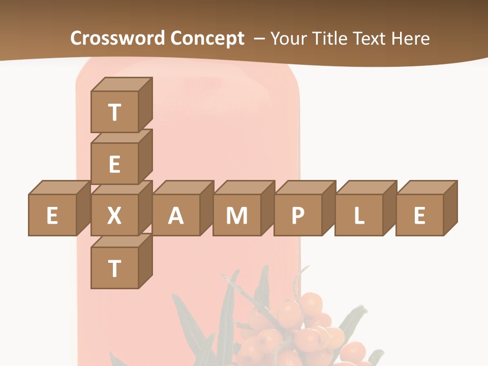 Medical Vitamin Sallow PowerPoint Template