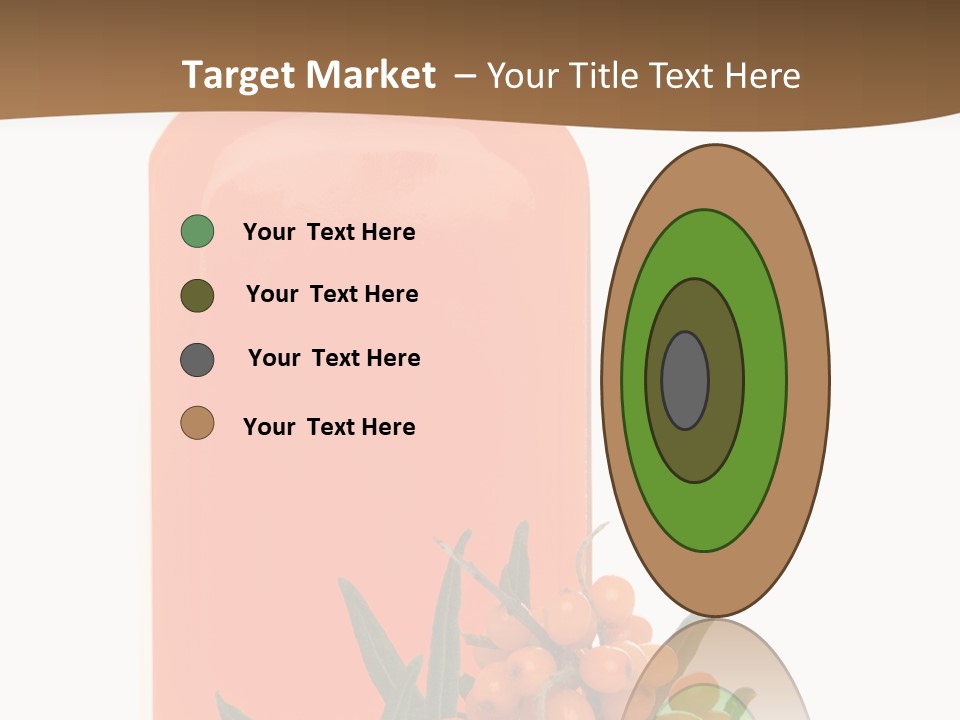 Medical Vitamin Sallow PowerPoint Template