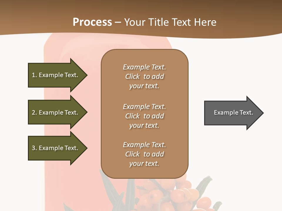 Medical Vitamin Sallow PowerPoint Template