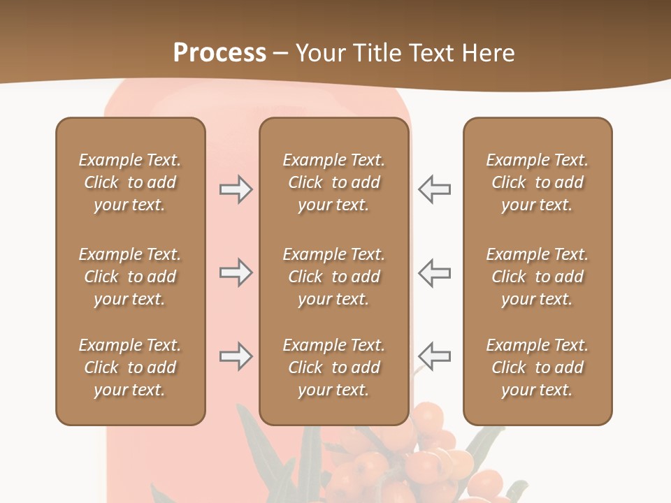 Medical Vitamin Sallow PowerPoint Template