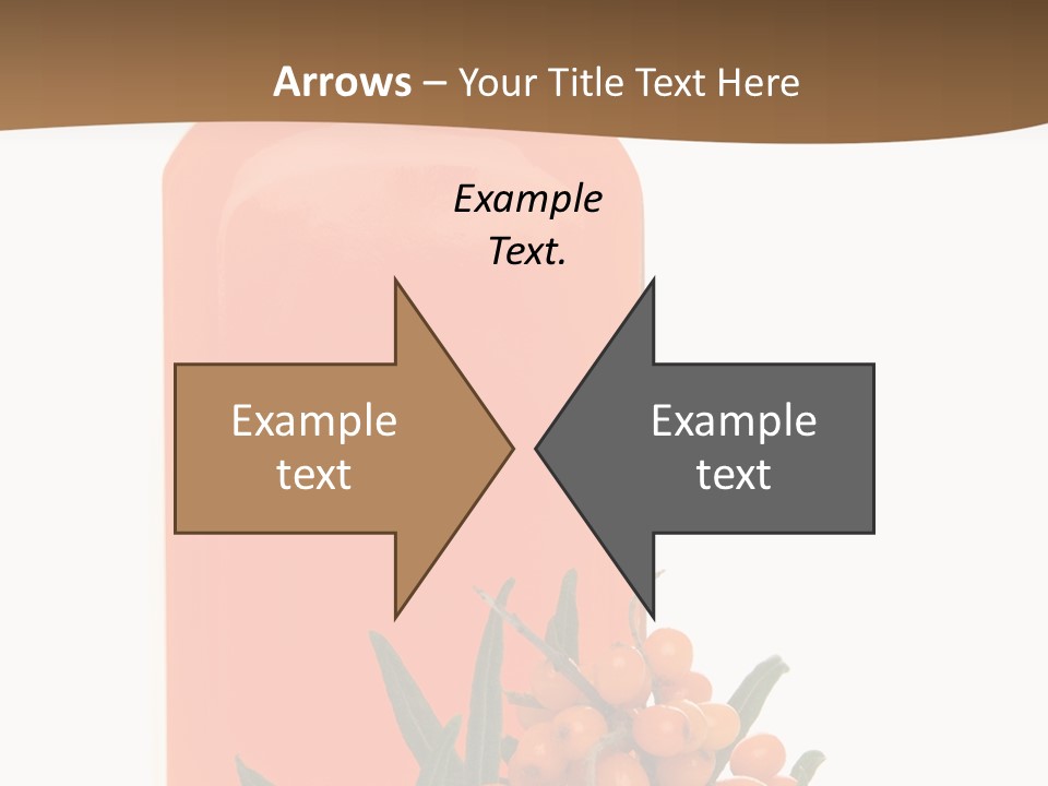 Medical Vitamin Sallow PowerPoint Template
