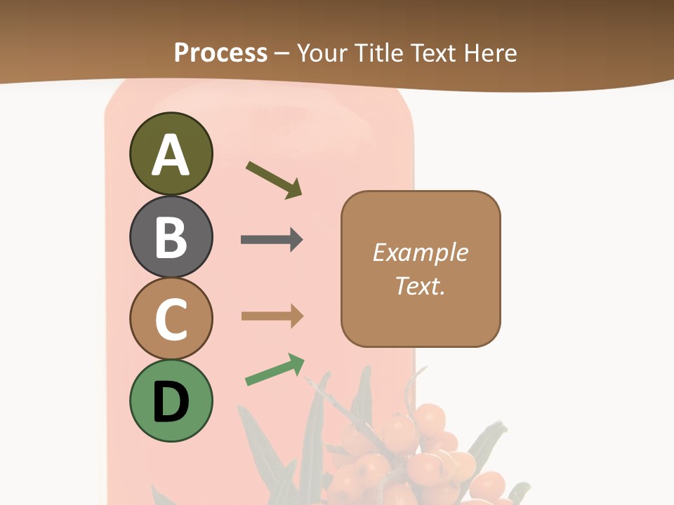 Medical Vitamin Sallow PowerPoint Template