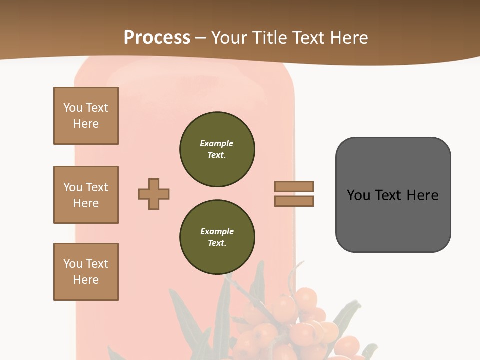 Medical Vitamin Sallow PowerPoint Template