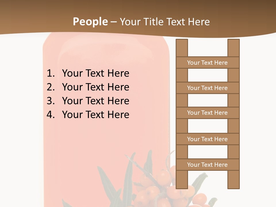 Medical Vitamin Sallow PowerPoint Template