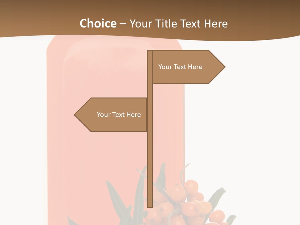 Medical Vitamin Sallow PowerPoint Template