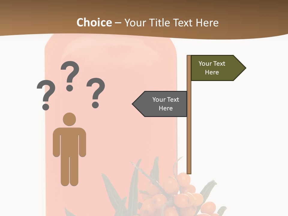 Medical Vitamin Sallow PowerPoint Template