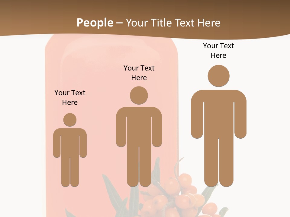 Medical Vitamin Sallow PowerPoint Template