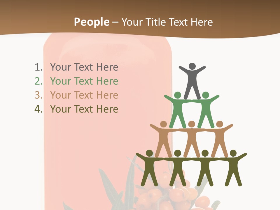 Medical Vitamin Sallow PowerPoint Template