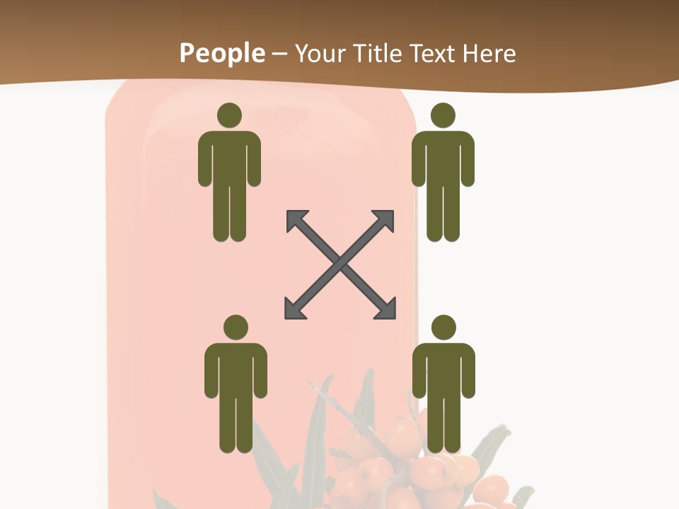 Medical Vitamin Sallow PowerPoint Template