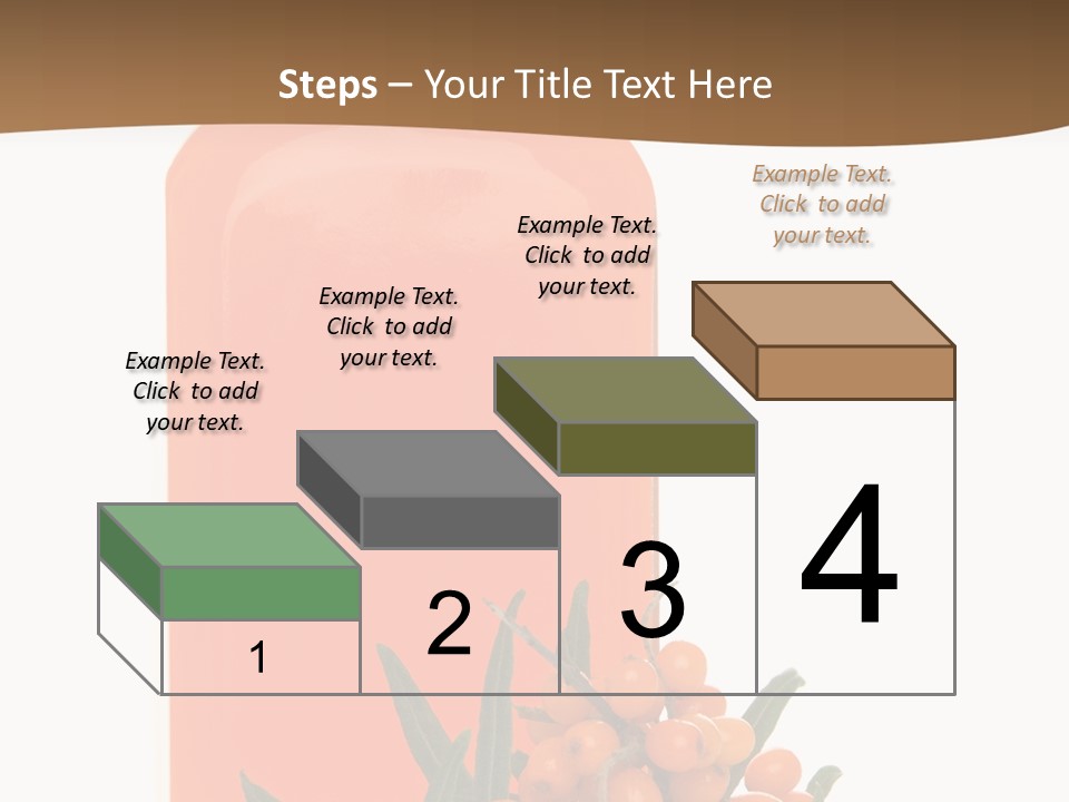 Medical Vitamin Sallow PowerPoint Template